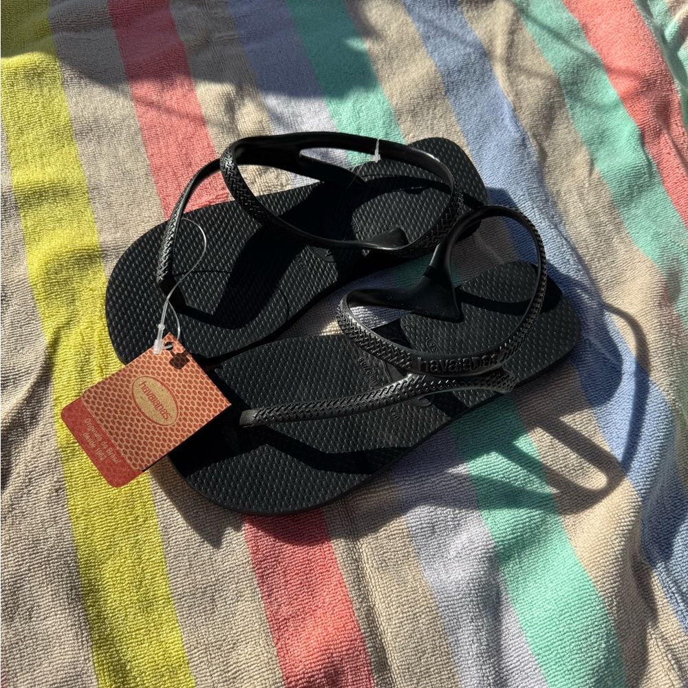 Havaianas Women's Classic Black Sandals